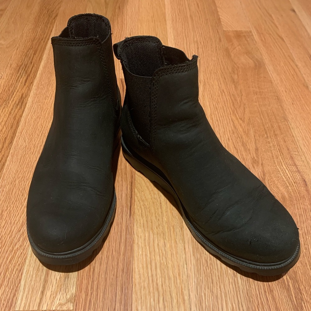 Sorel Chelsea Boot - Black, Size 8